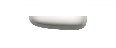 Corniches Planche mur Moyen Vitra Blanc